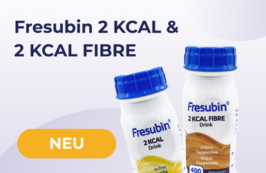 NEU: Fresubin 2 KCAL und Fresubin 2 KCAL FIBRE jetzt erhältlich - Fresubin 2 KCAL und Fresubin 2 KCAL FIBRE jetzt erhältlich