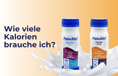 Kalorien und Trinknahrung: So wählen Sie die passende Menge - Kaloriengehalt von Trinknahrung: so wählen Sie das Richtige