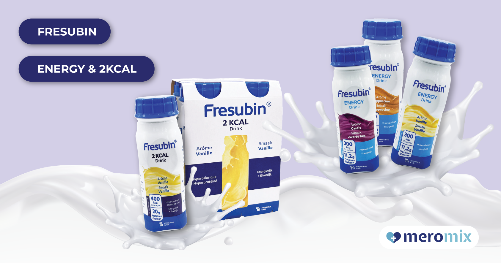 Fresubin Energy und Fresubin 2KCAL