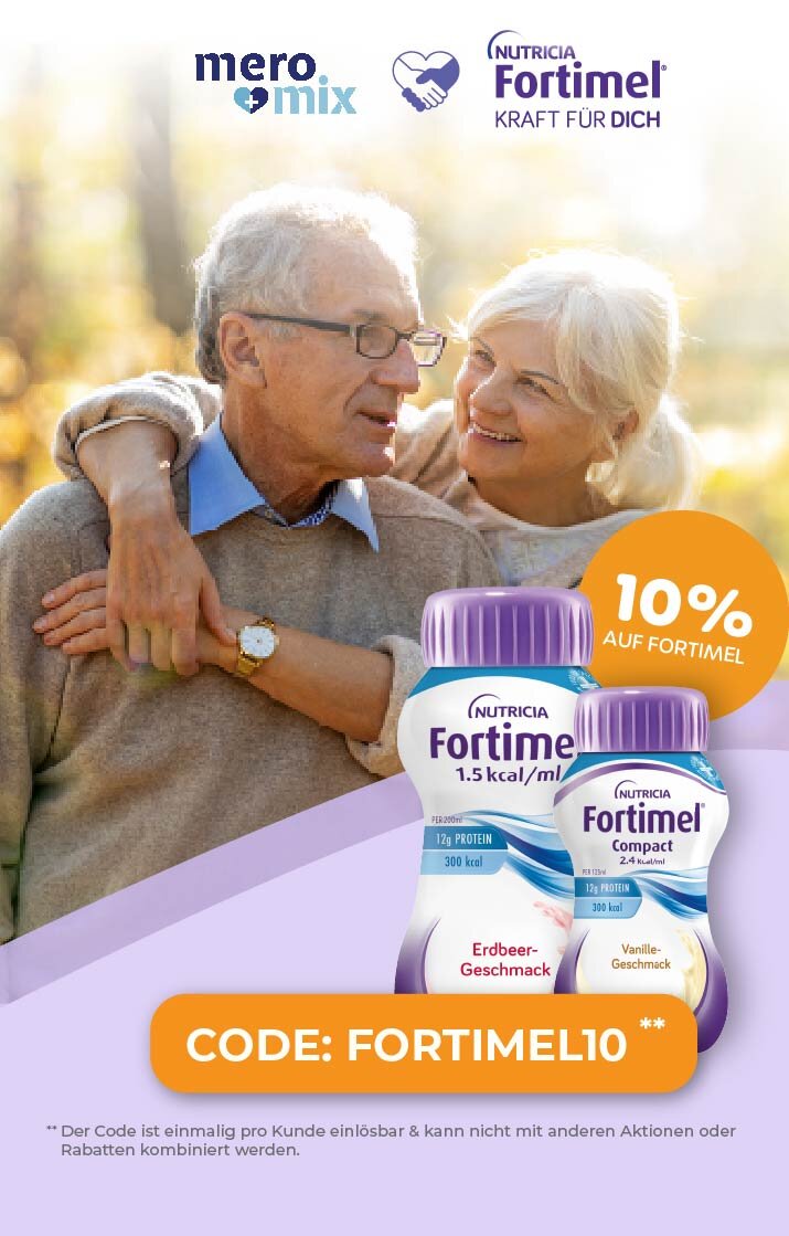 Code: Fortimel10 für 10% auf alle Fortimel Produkte. Bedingungen gelten.