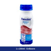 Probierflasche FRESUBIN Energy Drink Erdbeere 1x200ml Trinkflasche