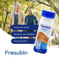 Probierflasche FRESUBIN Energy Drink Cappuccino 1x200ml Trinkflasche - MHD: 30.03.2026