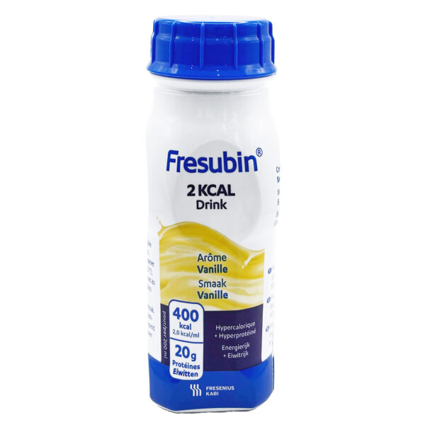 Probierflasche Fresubin 2 KCAL Drink Vanille 1x200ml Trinkflasche - MHD 28.02.26
