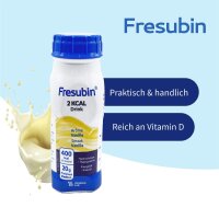 Probierflasche Fresubin 2 KCAL Drink Vanille 1x200ml Trinkflasche - MHD 28.02.26