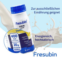 Probierflasche FRESUBIN 2 KCAL Drink Vanille 1x200ml...