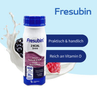 Probierflasche FRESUBIN 2 KCAL Drink Waldfrucht 1x200ml Trinkflasche