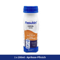 Probierflasche FRESUBIN 2 KCAL Drink Aprikose 1x200ml Trinkflasche