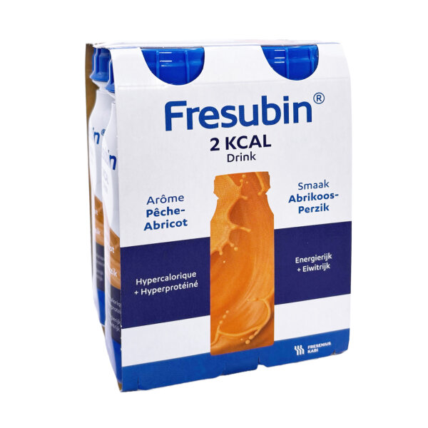 Fresubin 2 KCAL Drink Aprikose-Pfirsich 4x200ml Trinkflasche