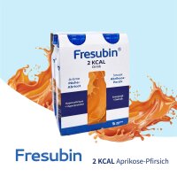 Fresubin 2 KCAL Drink Aprikose-Pfirsich 4x200ml Trinkflasche
