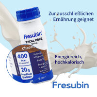 Probierflasche FRESUBIN 2 KCAL FIBRE Drink Schokolade...