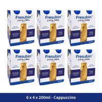 Fresubin 2 KCAL FIBRE Drink Cappuccino 24x200ml Trinkflasche