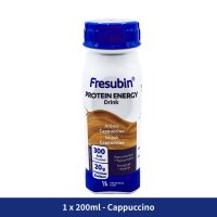 Probierflasche Fresubin PROTEIN ENERGY Drink Cappuccino 1x200ml Trinkflasche