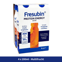 Fresubin PROTEIN ENERGY Drink Multifrucht 4x200ml Trinkflasche