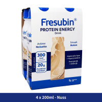 FRESUBIN PROTEIN ENERGY Drink Nuss 4x200ml Trinkflasche