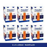 Fresubin PROTEIN ENERGY Drink Multifrucht 24x200ml Trinkflasche