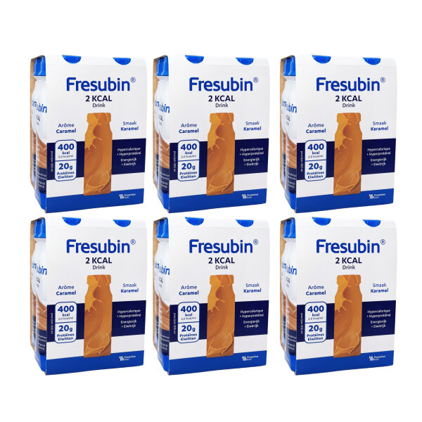 FRESUBIN 2 KCAL Drink Karamell 6x4x200ml Trinkflasche