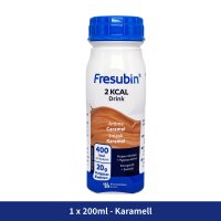 Probierflasche FRESUBIN 2 KCAL Drink Karamell 1x200ml Trinkflasche