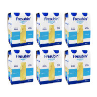 FRESUBIN Energy Drink Banane 6x4x200ml Trinkflasche