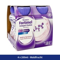FORTIMEL Compact Protein Drink Waldfrucht 4x125ml Trinkflasche