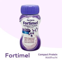 Fortimel COMPACT PROTEIN 2.4 kcal/ml Drink Waldfrucht 24x125ml Trinkflasche