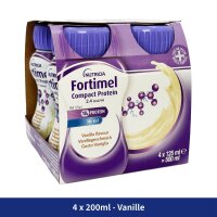Fortimel COMPACT PROTEIN 2.4 kcal/ml Drink Vanille 4x125ml Trinkflasche