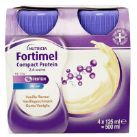 FORTIMEL Compact Protein Drink Vanille 4x125ml Trinkflasche