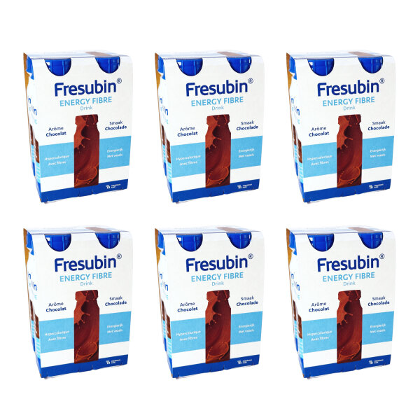 Fresubin ENERGY FIBRE Drink Schokolade 24x200ml Trinkflasche