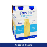 Fresubin ENERGY FIBRE Drink Banane 4x200ml Trinkflasche