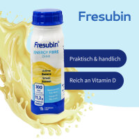 Fresubin ENERGY FIBRE Drink Banane 4x200ml Trinkflasche