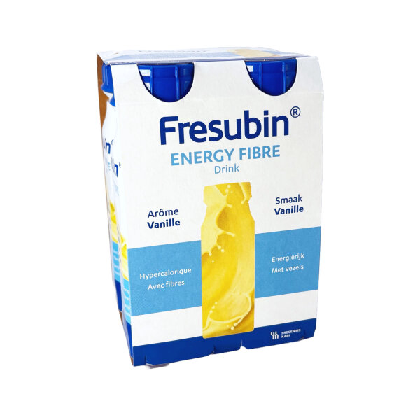 Fresubin ENERGY FIBRE Drink Vanille 4x200ml Trinkflasche