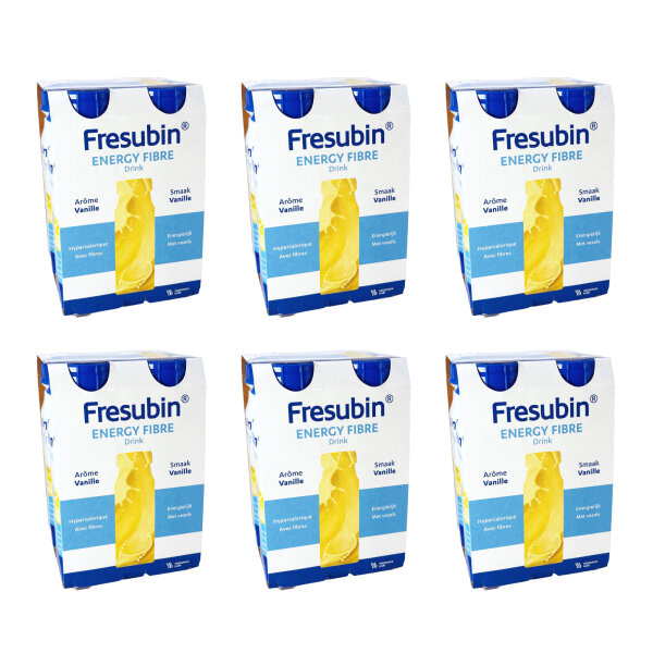 Fresubin ENERGY FIBRE Drink Vanille 24x200ml Trinkflasche