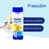 Probierflasche Fresubin ENERGY FIBRE Drink Vanille 1x200ml