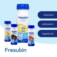 FRESUBIN Energy Drink Banana Split Mischkarton 6x4x200ml Trinkflasche