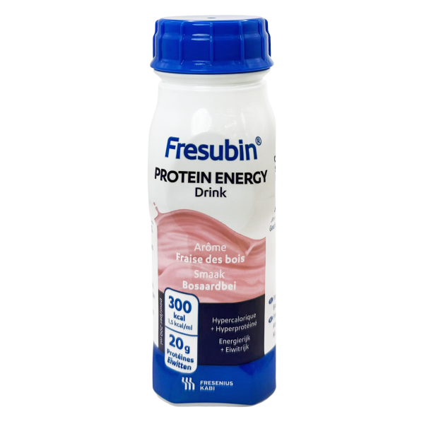 Probierflasche Fresubin PROTEIN ENERGY Drink Walderdbeere 1x200ml Trinkflasche
