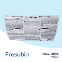 Fresubin 2 KCAL Crème Vanille 4x125g