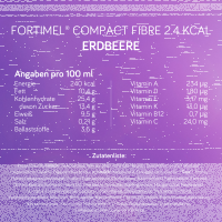 Fortimel Compact FIBRE Erdbeere
