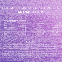 Fortimel PlantBased Protein 2 KCAL/ml Ananas-Kokos