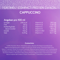Fortimel COMPACT PROTEIN 2.4 kcal/ml Cappucino