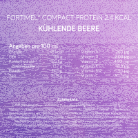 Fortimel COMPACT PROTEIN 2.4 kcal/ml kühlende Beere