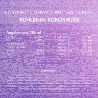 Fortimel COMPACT PROTEIN 2.4 kcal/ml kühlende Kokosnuss