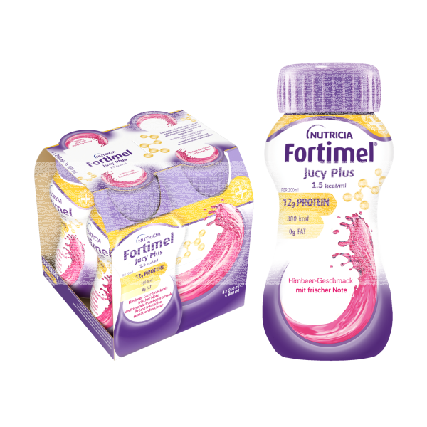 Fortimel Jucy Plus Himbeere frische Note