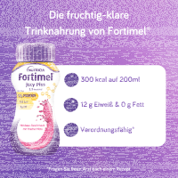 Fortimel Jucy Plus Himbeere frische Note