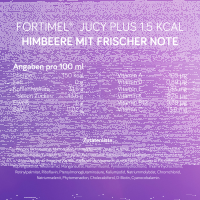 Fortimel Jucy Plus Himbeere frische Note