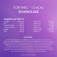 Fortimel 1.5 kcal/ml Drink Schokolade 4x200ml Trinkflasche