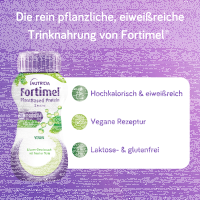 Fortimel PlantBased Protein 2 KCAL/ml Drink Erbse frische Note 4x200ml Trinkflasche