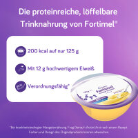 Fortimel Creme Protein 1.6 kcal/ml Banane 4x125g Becher