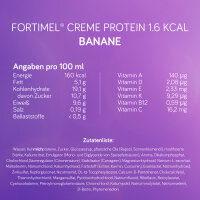 Fortimel Creme Protein 1.6 kcal/ml Banane 4x125g Becher