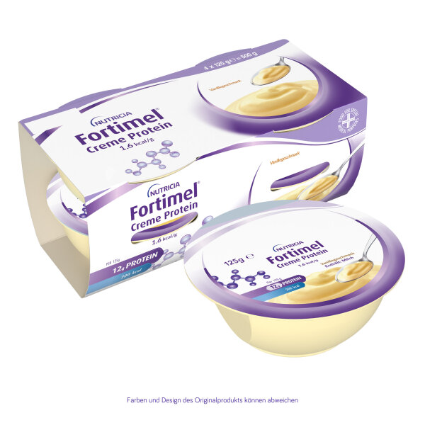Fortimel Creme Protein 1.6 kcal/ml Vanille 4x125g Becher