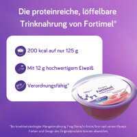 Fortimel Creme Protein 1.6 kcal/ml Waldfrucht 4x125g Becher