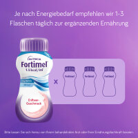 Fortimel 1.5 kcal/ml Drink Erdbeere 32x200ml Trinkflasche